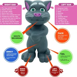 Talking Tom Cat, Speaking Robot Cat Repeats What You Say-22