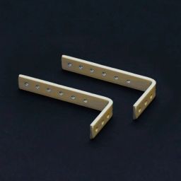 Heavy Duty L Brackets Wall Mounted Shelf Supports, Ivory, Size: 13 cm, 2 Pieces 13 Shelf Bracket-image-97