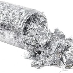 Silver Leaf Flakes,Gold Foil Flakes for Resin,5g Metallic Foil Flakes.-image-8