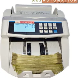 AKS AUTOMATION MULTI-FUNCTION 2100 LCD Cash Counter Counterfeit Detector UV, IR, MT & MG Note Counting Machine image 3
