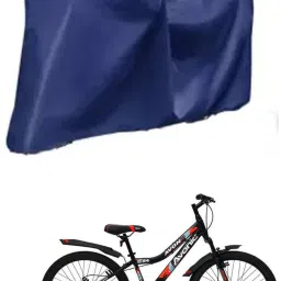 Cycle Cover Plain Blue For AVONIC 24T Bicycle Cover Free Size-image-36
