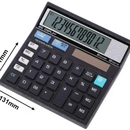 mattrends CT5128CLC (12 DIGIT) Solar+Battery BasicCalculator image 2