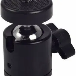 Digiom Swivel Mini Ball Head 1/4" Screw DSLR Camera Tripod Ballhead Stand Support Flash Shoe Adapter-42