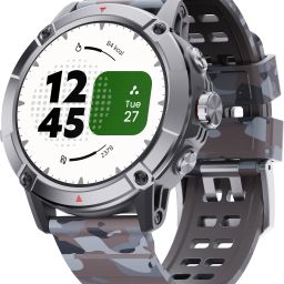 Ambrane Pro 1.52'' display 360*360 High Resolution, 600 Nits Bright and BT Calling Smartwatch-image-8