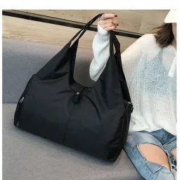1 L Gym Duffel Bag - Fitness Bag Yoga Mat Bag - Black-image-30