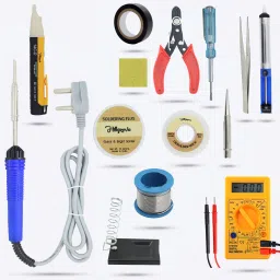 HGCM422M1 14in1 Mobile Soldering Iron Machine Combo Kit with Digital Multimeter 25 W Simple-18