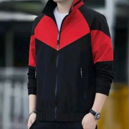 Men Solid Bomber Jacket-image-78