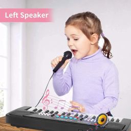 star venture 37 Key Piano Keyboard Toy with Recording and Mic and Mobile Charger ]37 Key Piano Keyboard Toy with Recording and Mic and Mobile Charger Analog Portable Keyboard image 5