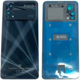 Sandreezz Xiaomi Poco X4 Pro 5G (With Camera lens) (Best Quality) (Glass) (with Proper Logo) Back Panel-picture-19