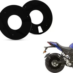 Tachometer Tacho Gauge bike rpm meter with WHEEL DISC cover for 17inch wheel Analog Speedometer-image-23
