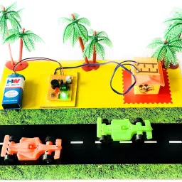 sr robotics Rain Alarm Science project Working School Model Educational Electronic Hobby Kit image 2