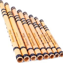 8 Pc Bansuri Set Bamboo Flute-15