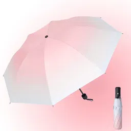 Mini Folding Compact with Case,Portable, Small Sun, Rain Pocket Umbrella-22