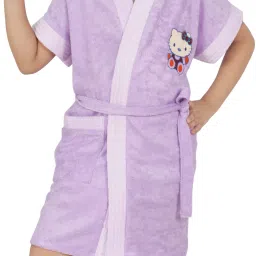 Mauve XL Bath Robe-image-70