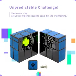 cubelelo Drift Blue Mirror Cube Speedcube Highspeed Magic Cube Puzzle image 2
