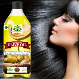 Olive Oil for Men & Women Hair & Skin Care | Extra Virgin Olive Oil for Hair Hair Oil-image-95