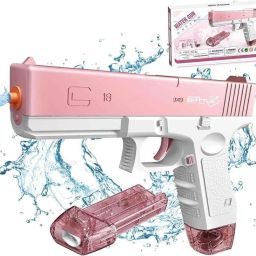 Electric Water Gun for kids High Pressure Holi Pichkari Automatic Squirt Gun Toy Water Gun-image-31