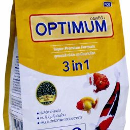 Optimum 3 in 1 Super Formula Fish Food 0.3 kg Dry New Born, Young, Adult Fish Food-4