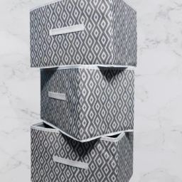 Nylon Divine_zigzag_3 Storage Basket-image-21