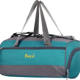 30 L Hand Duffel Bag - Blue (Firozi) 30 Liter 17×10 inch Sports Gym & Small Travel Bag With Shoes Compartment - Blue - Regular Capacity-image-43