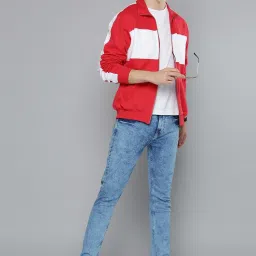 Men Full Sleeve Color Block Sweatshirt-image-60