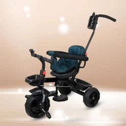 kids best trike 1-4 year kids Kids Tricycle with Parental Push Handle With Side Spot for Kids Tricycle-image-22