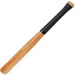 Solid Wood Baseball Bat with Anti-Slip Grip Durable Wooden Bat Willow BaseballBat For 15+ Yrs-image-51