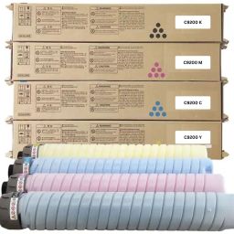 Go Toner cartridge C9200 Black + Tri Color Combo Pack Ink Toner-image-84