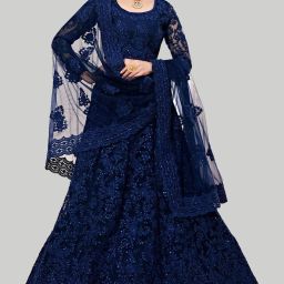 Embroidered Semi Stitched Lehenga Choli-image-28