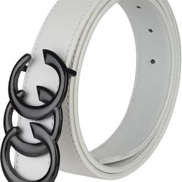 dressberry Women Formal, Casual, Evening, Party White Artificial Leather Belt-picture-45