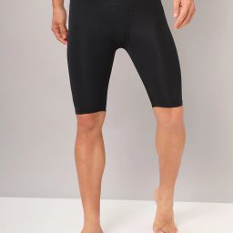 Solid Men Black Tights-image-80