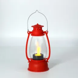 Plastic Battery Operated mini Lantern Lamp LED Lights for Decoration Multicolor Black, Clear Plastic Hanging Lantern-7