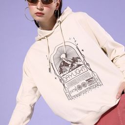 roadster Women Full Sleeve Printed Hooded Sweatshirt-picture-32
