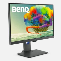 BenQ PD 68.58 cm (27 inch) Quad HD LED Backlit IPS Panel HDR10, 100% Rec709, 100% sRGB, Pantone Validated, Calman Verified, Daisy Chain, CAD/CAM & Animation Mode, Auto Pivot, HDMI, DP, USB-C with 65W PD, Color Accurate Monitor (PD2705Q-T) image 2