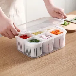 Plastic Fridge Container- 1000 ml-picture-7