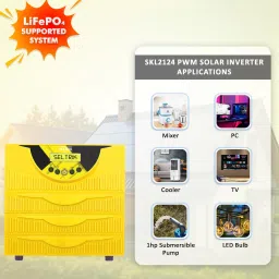 seltrik 2100VA 24V PWM Lithium-ion Supported Solar Inverter for your Home and Business 2100VA 24V Lithium-ion Supported PWM Solar Inverter Pure Sine Wave Inverter image 3
