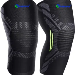 Running Knee Cap Support Men Women (size XL) 1 pair Knee Support-image-46
