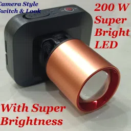 mnt sales 200 W Rechargeable Adjustable Head Lamp With 2 Km Long Range,3 Modes 10 hrs Torch Emergency Light image 3