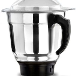 Stainless Steel Dry Jar, Black Handle, Universal Compatibility Mixer Juicer Jar-image-58