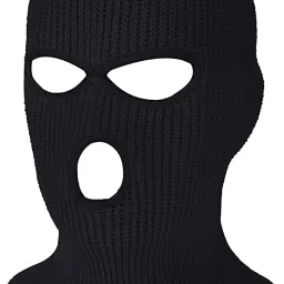 Black Helmet Skull Cap for Men & Women-image-95