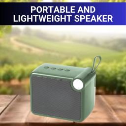 SACRO M406 (PORTABLE SMART DESKTOP SPEAKER) With Crystal Sound & Deep Bass SoundE471 5 W Bluetooth Laptop/Desktop Speaker-image-63