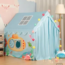 Colorfull Indoor and Outdoor Kids Play Tent House-image-8