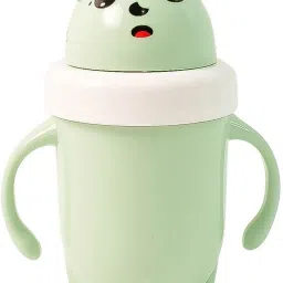 Baby Feeding Bottle Sipper Baby Cup Training Cup With Handles (300 Ml Approx)-7