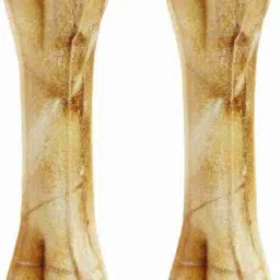Pet White Rawhide Calcium Bone For Dog (Pack Of 2) Egg, Chicken, Mutton Dog & Cat Chew-88