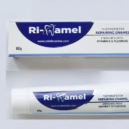 Ri-namel (80 gm)Toothpaste & Silky Ultra Soft Toothbrush-image-27