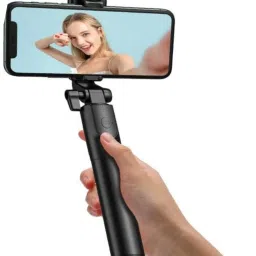 Growtechnohub R1S 3-in-1 Bluetooth Selfie Sticks with Flash, Detachable Wireless Remote G4 Monopod Kit, Tripod, Tripod Kit-image-46