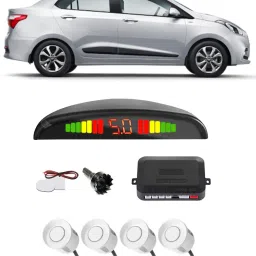 PKNA0843 White Car Reverse Parking Sensor with LED Display 4 Sensor PKNA0843 Parking Sensor-picture-18
