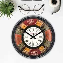 random Classic & Modern Multicolour Plastic Wall Clock-picture-42