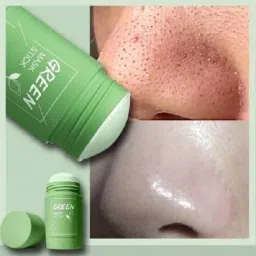 Green Tea Stick Face Mask For Blackhead Remover, Anti Acne, Oil Control, Face Shaping Mask-image-34