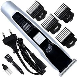 RACCOON Rechargeable Hair Clipper for Beard, Face & Body Hair Trimmers Electric Shaver Fully Waterproof Trimmer 60 minRuntime 4 Length Settings-image-97